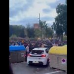 barcelona accidente transito fans espanyol 01