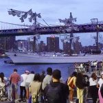 Mexican Navy training ship hits Brooklyn Bridge in New York