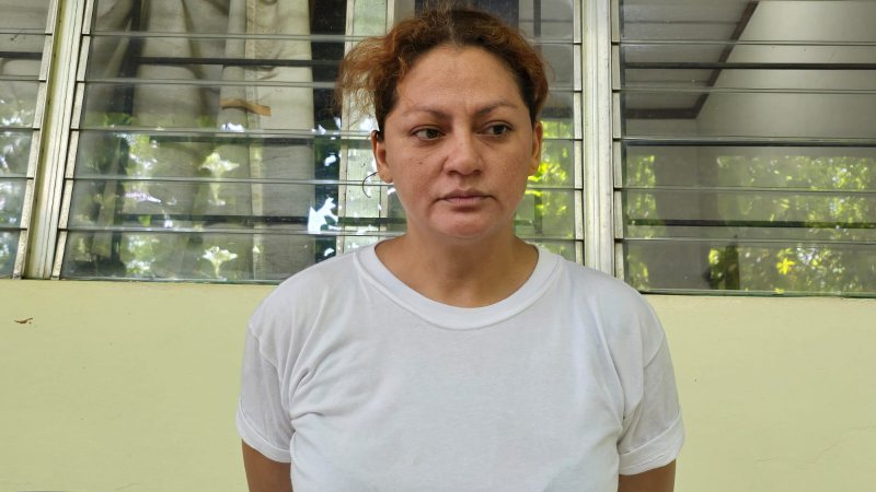 La captura de Dilcia Navarro fue reportada horas después del crimen. Foto: FGR