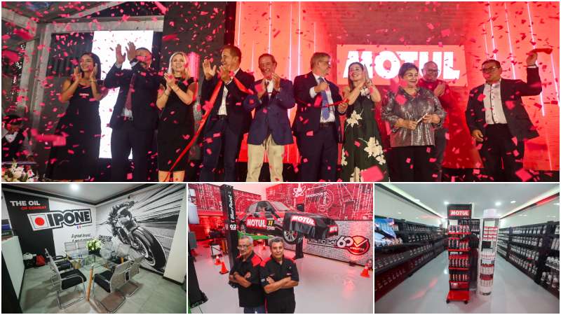 A la inauguración de las nuevas instalaciones asistieron representantes de reconocidas marcas globales como Motul e Ipone, así como aliados estratégicos e invitados especiales.