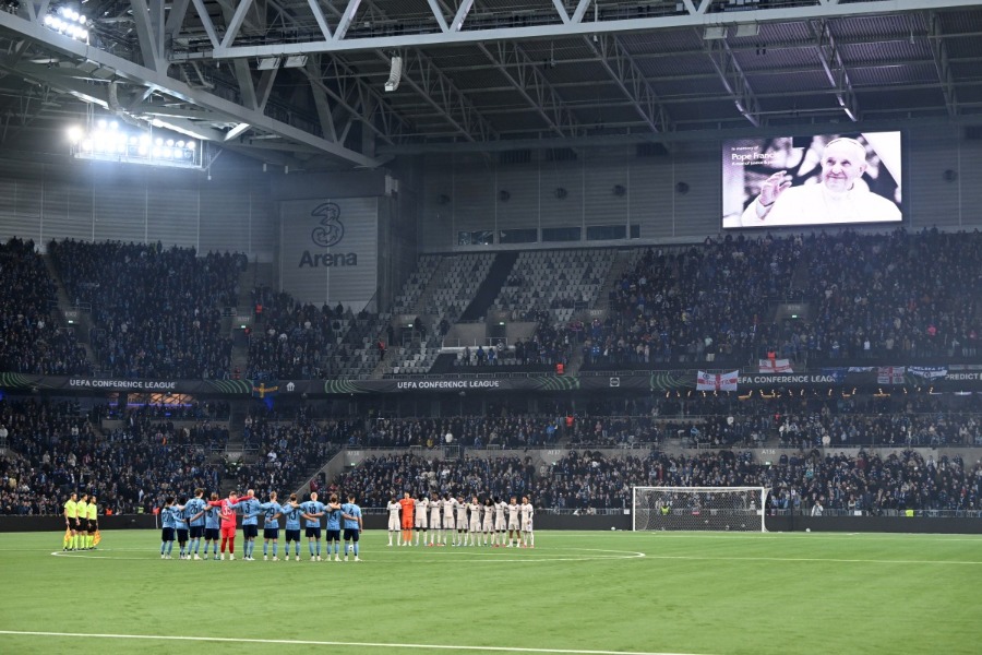 djurgardens chelsea papa francisco futbol conference league uefa suecia