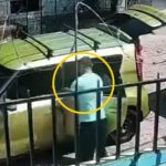 El hecho sucedió en Santa Clara, San Vicente, y quedó grabado. Foto / Cortesía