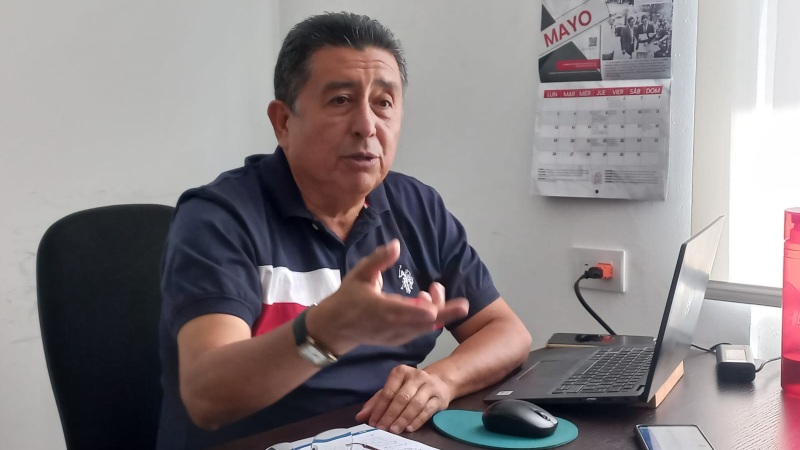 ingeniero y meteorólogo Danilo Alex Ramírez Ramírez, encargado de Protección Ambiental y Servicios Agroclimáticos, Subunidad Ambiental, Facultad de Ciencias Agronómicas, de la Universidad de El Salvador (UES). Foto: EDH/ Xiomara Alfaro