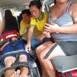 Varias personas tuvieron que ser trasladadas a una unidad de salud. Foto. Comandos de Salvamento