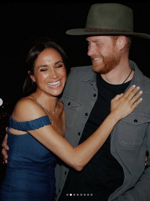 Meghan Markle y el príncipe Harry