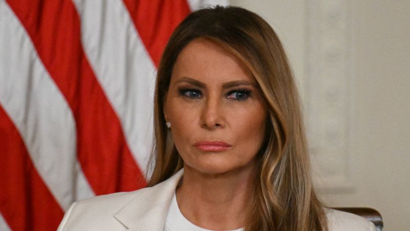 Melania Trump fue la musa del artista Brad Downey.