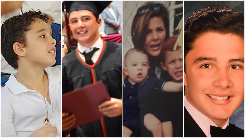 Momentos únicos de Gianluca fueron plasmados en el post.