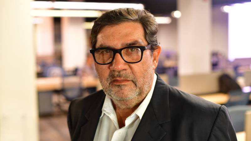 Oscar Picardo Joao, reconocido académico y con amplia experiencia en el análisis de la realidad nacional, se incorporó recientemente a esta casa editorial El Diario de Hoy | Foto EDH / Mauro Arias. / 