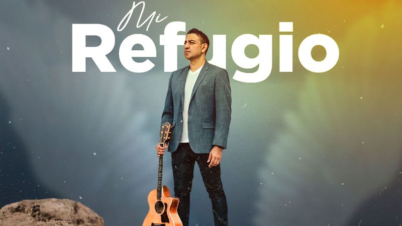 Rafa García está promocionando su nueva canción "Mi refugio".