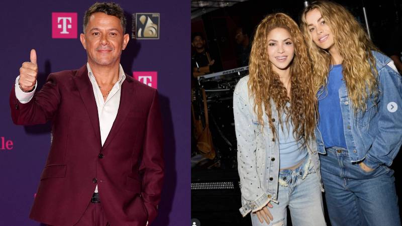Alejandro Sanz, Shakira y Candela Márquez