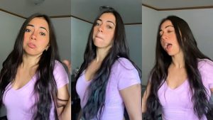 Tiktoker se baña con lejía