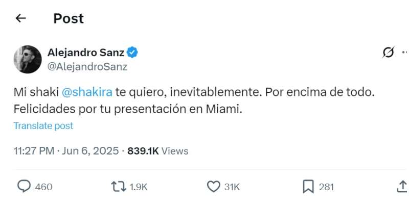 Alejandro Sanz - Shakira