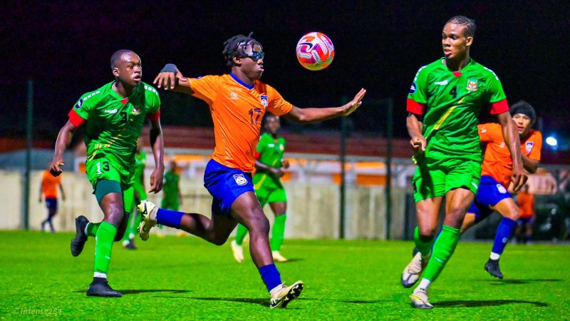 Anguila tuvo un amistoso ante Saint Kitts and Nevis antes de las Eliminatorias Mundialistas de Concacaf. Foto: Cortesía Anguilla Football Federation