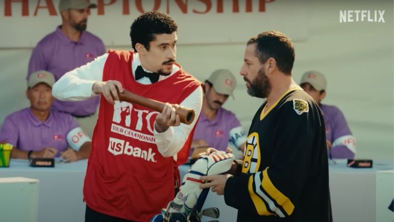 Bad Bunny y Adam Sandler