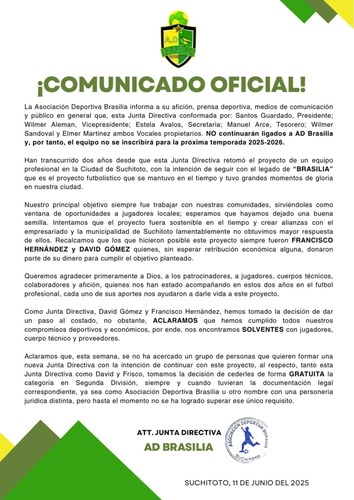 Brasilia Non -Registration Second