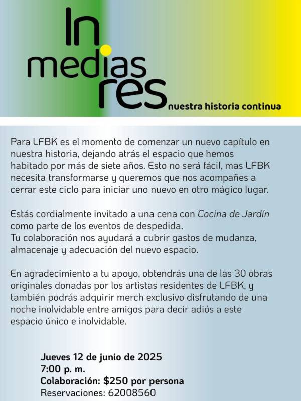 Cena a beneficio de La Fábrika