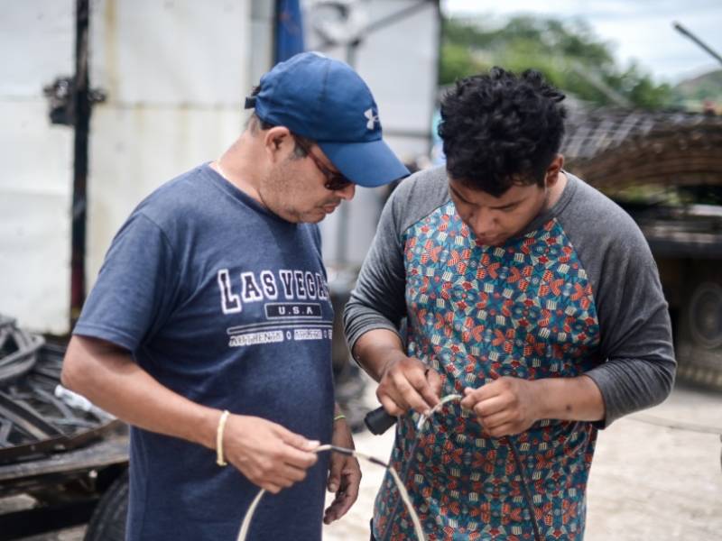 Cocolito y su hijo Cocolito Jr.