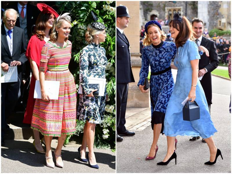 Cressida Bonas asistió a las bodas de Eugenia y Harry en 2018