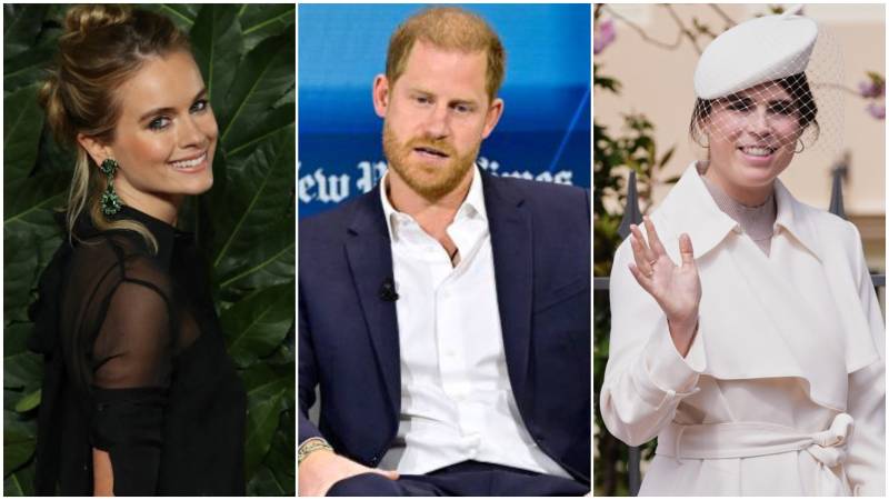 Cressida Bonas, Harry y Eugenia de York