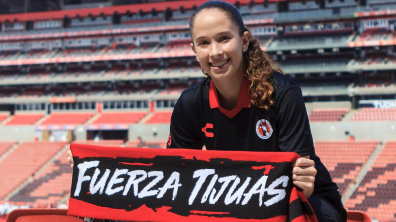Danielle Fuentes Xolos Femenil Liga MX Legionaria