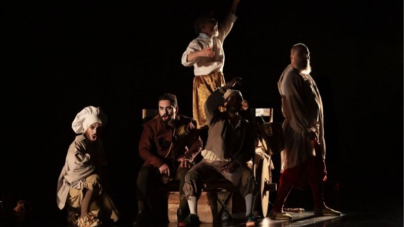 Actores de "El último viaje de la risa"