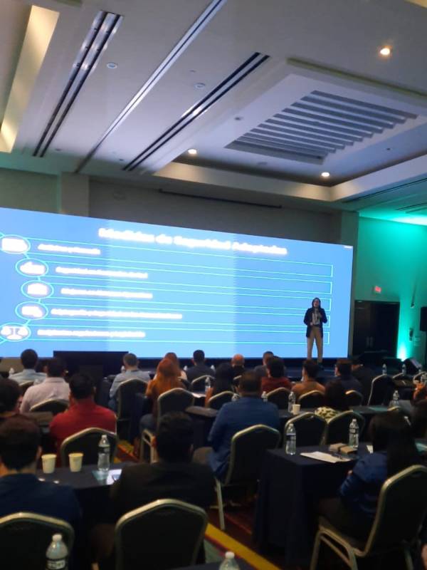 Fabiana Ramírez en el Security Day