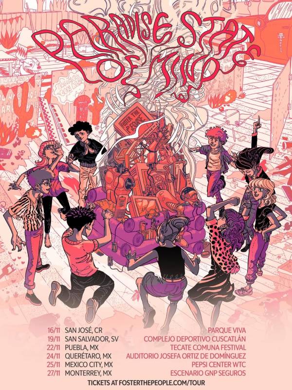 Foster the People en El Salvador en 2025