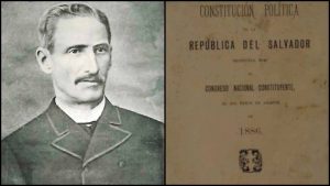 General Francisco Menéndez patrocinador de la Constitución de 1886