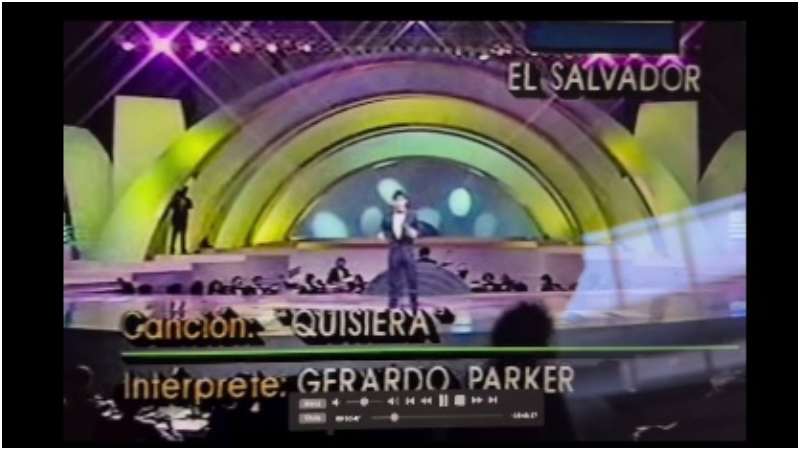 Gerardo Parker - Festival OTI 1989