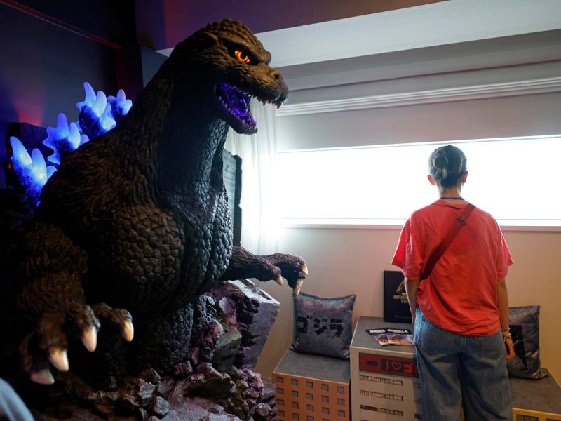 Hotel Godzilla de Tokio estrena habitación aniversario