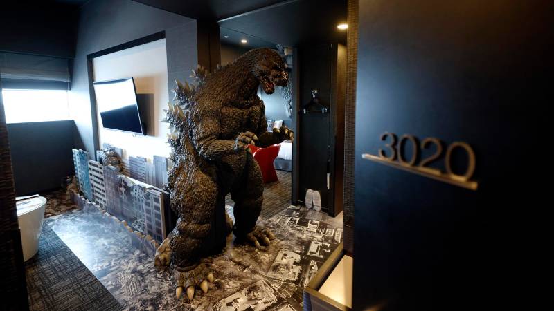 Hotel Godzilla de Tokio estrena habitación aniversario