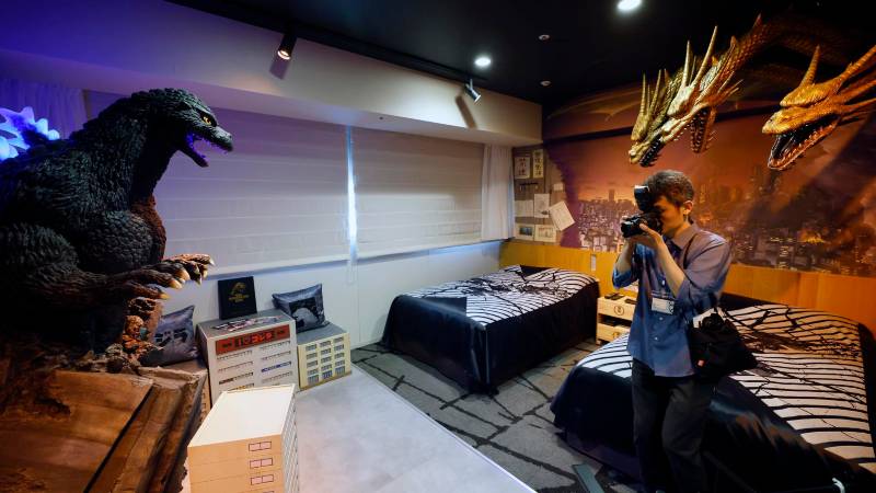 Hotel Godzilla de Tokio estrena habitación aniversario