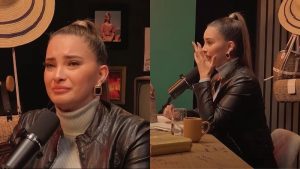 Irene Castillo se conmueve