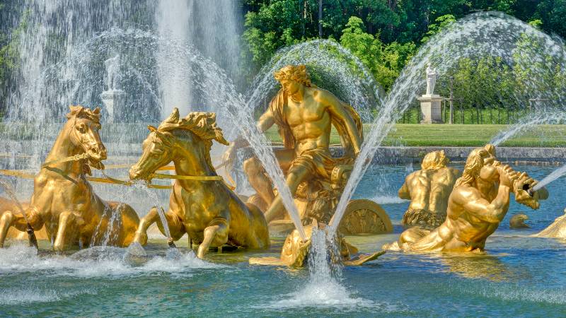"El carro de Apolo" del Jardín de Versalles