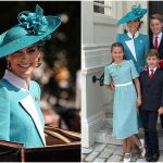 Kate Middleton y la princesa Charlotte deslumbran con su look en el 
