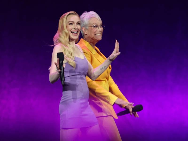 Lindsay Lohan y Jamie Lee Curtis