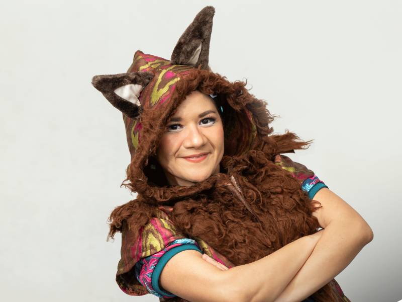 Obra "La verdadera historia del lobo feroz"