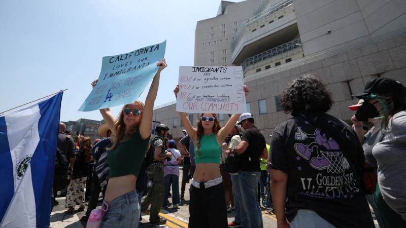 Los Angeles- Protestas-Redadas- Migratorias- Guardia Nacional