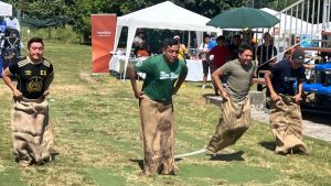 III Festival de Juegos Tradicionales de Milán, fiesta salvadoreña