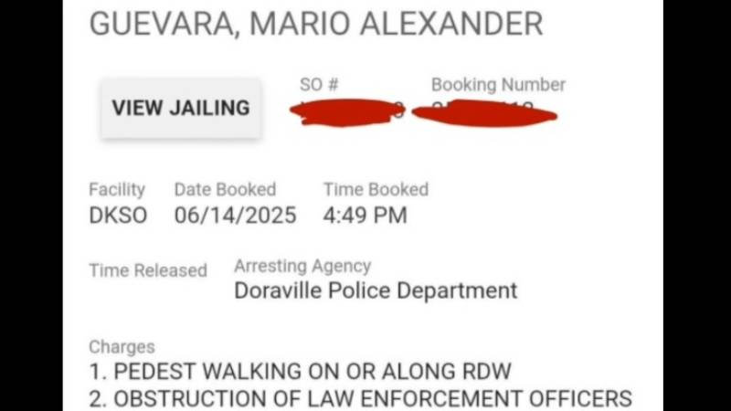 Mario Alexander Guevara- El Salvador-Periodista-Detenido-Georgia-Policias Migratorios