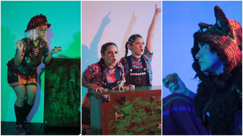 Obra "La verdadera historia del lobo feroz"