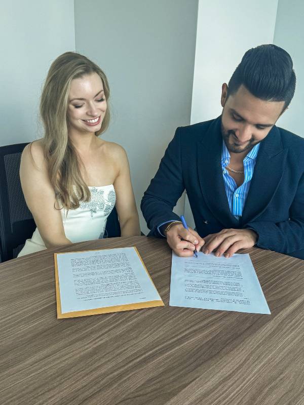 Pareja de pianistas Andres Angel y Heather Gillis