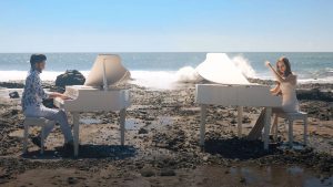 Pareja de pianistas Andres Angel y Heather Gillis