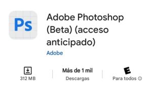 Photoshop gratis Android