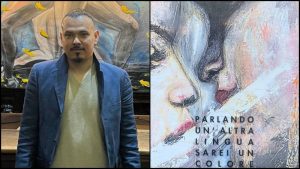 Pintor salvadoreño Nicolás Realegeño