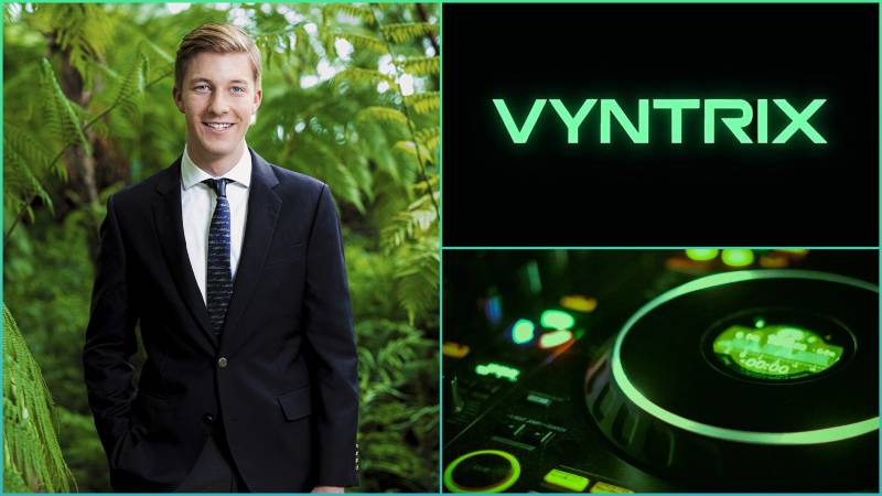 Príncipe Emmanuel de Bélgica es Dj Vyntrix