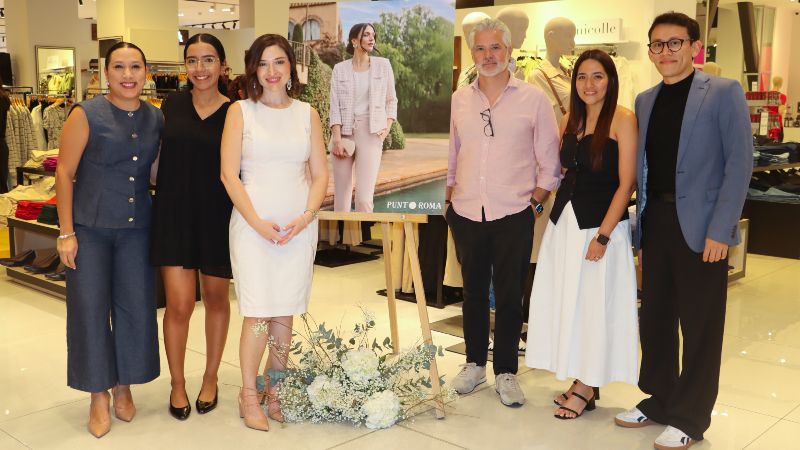 Punt Roma ahora disponible en El Salvador, trae la moda con esencia mediterránea. / 