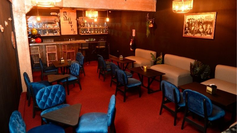 "Bar Santos de Lucas" zona del "Teatro de Lucas"