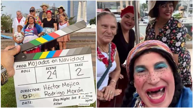 Tenchis Celiber- Mojados Navidad- pelicula