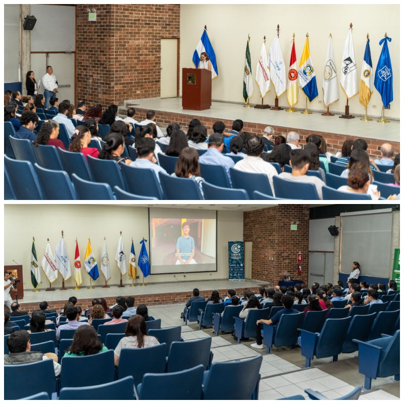 Estudiantes beneficiados con el programa de Becas Enlace- Santander